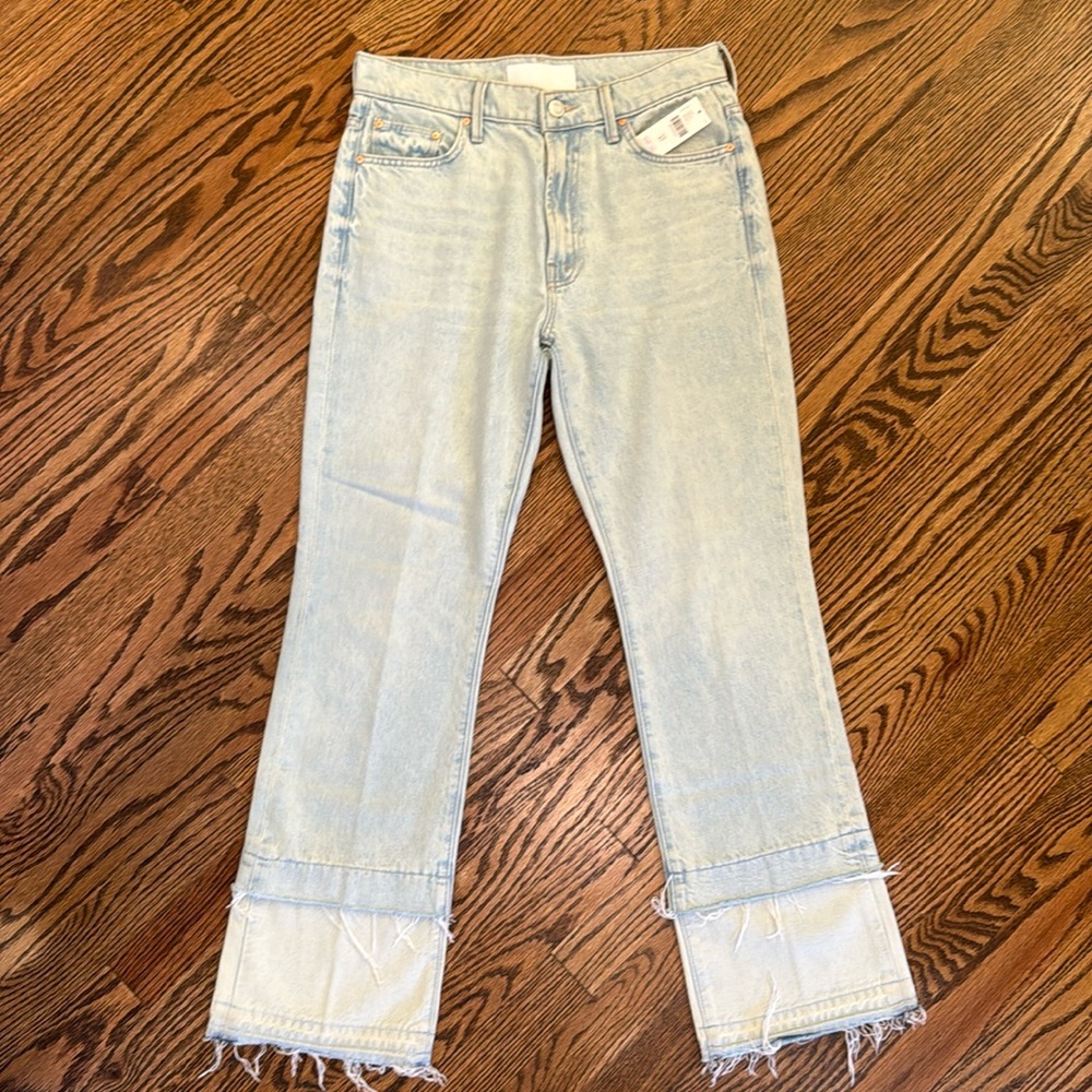 New Mother Superior Denim Jeans Insider Double Double Hover Sideways Size 27